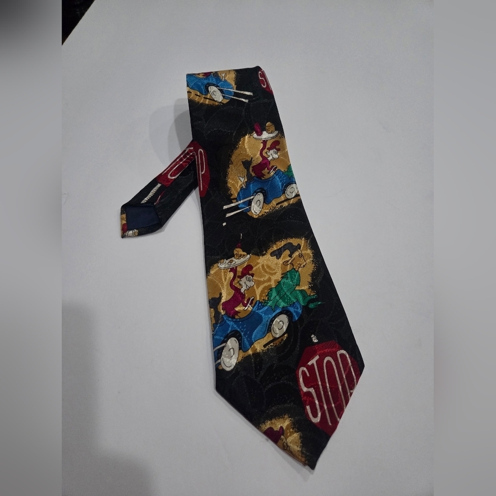 Vintage City One Dr.Seuss Print Necktie